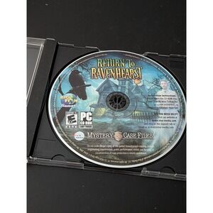Mystery Case Files: Return to Ravenhearst ( PC, 2009 ) Game Disc Only